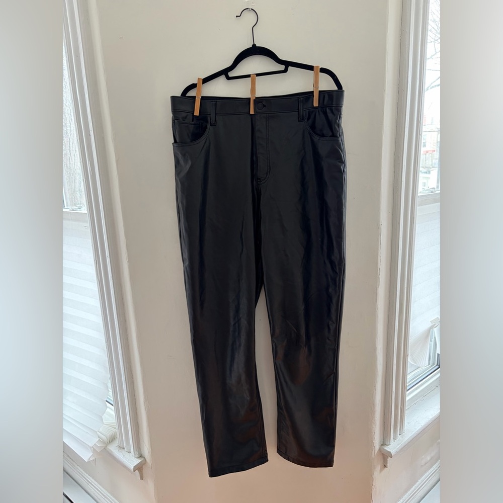 Abercrombie Vegan Leather Pants